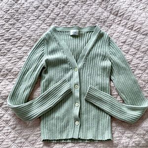 Wilfred Adore Cardigan in Mint Green